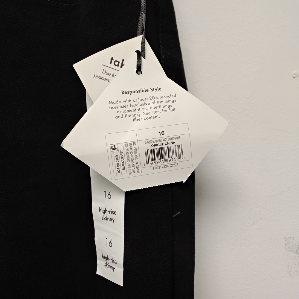 Womens Skinny Jeans Size 16 #346 - Picture 3 of 9